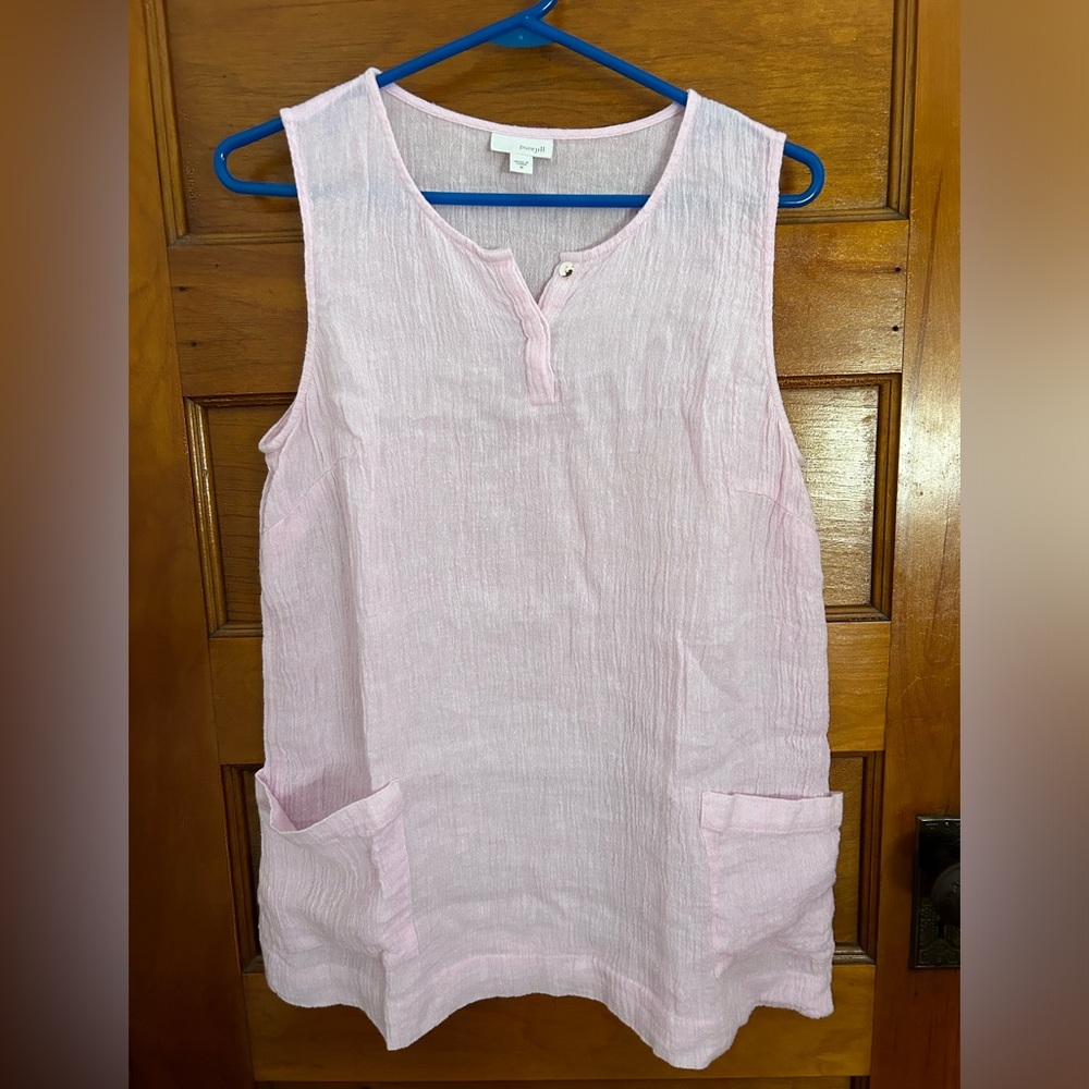 JJill Pure Jill linen tank top